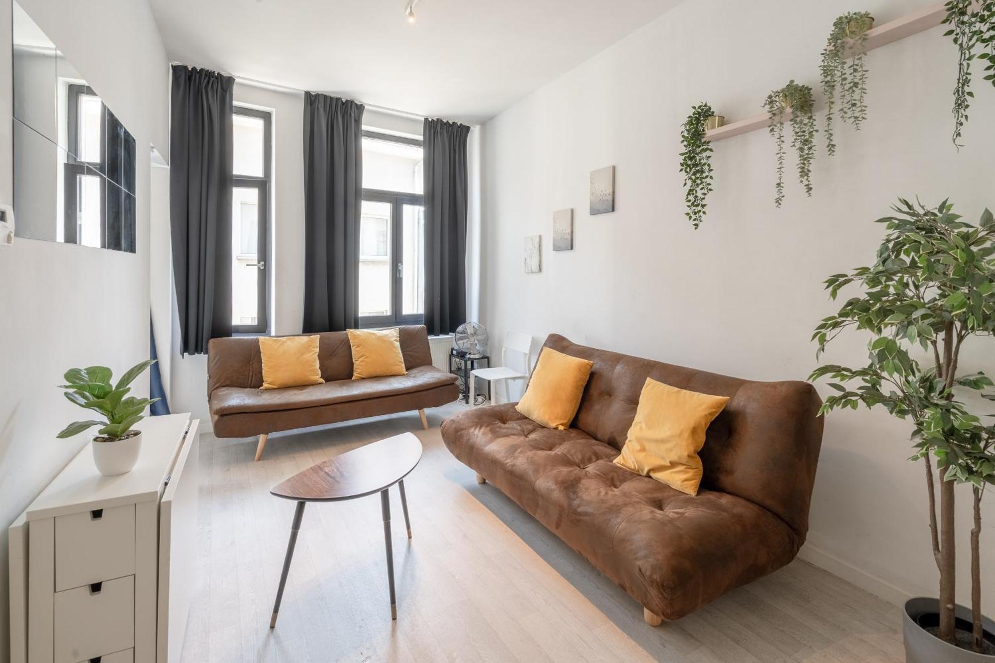 Beautiful Cozy Apartments In The Heart Of Antwerpen Bagian luar foto